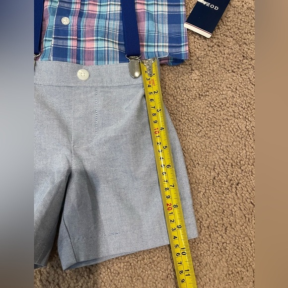 Kids 3T IZOD 4-piece set (top, bow tie, short, suspender) - Picture 8 of 8